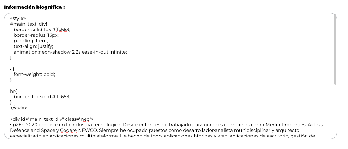 form example - styles injection